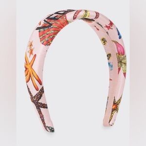 VERSACE Tresor PINK de la Mer Print Headband